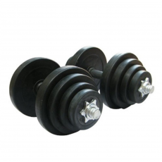 哑铃大港包胶15kg25kg30kg